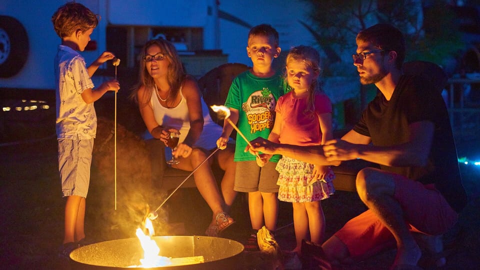 Want s'more fun? Each site features a fire find and our Outer Banks West/Currituck Sound KOA campstore stocks everything you need for a s'mores feast to remember.
