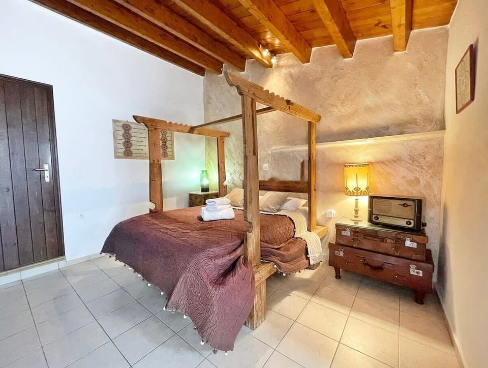 Comfy double bed