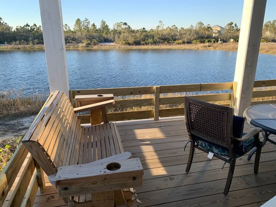 Back patio view