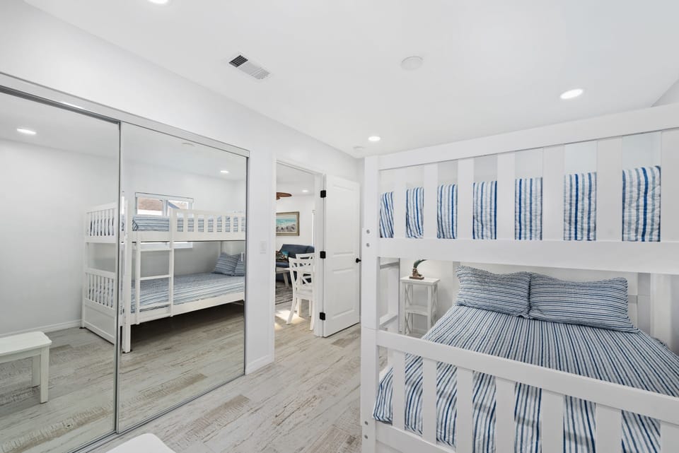 Full over full guest bedroom side A