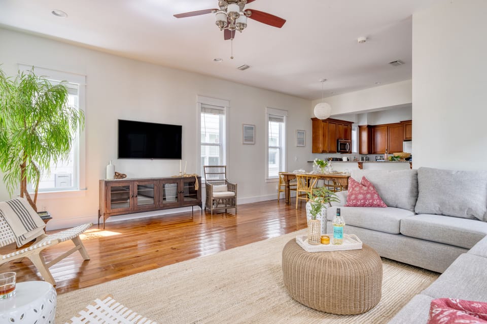 Kick back and watch a movie.