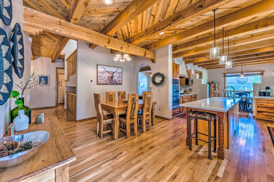 Ruidoso Vacation Rental | 6BR | 3 Full, 2 Half BA | 4,788 Sq Ft