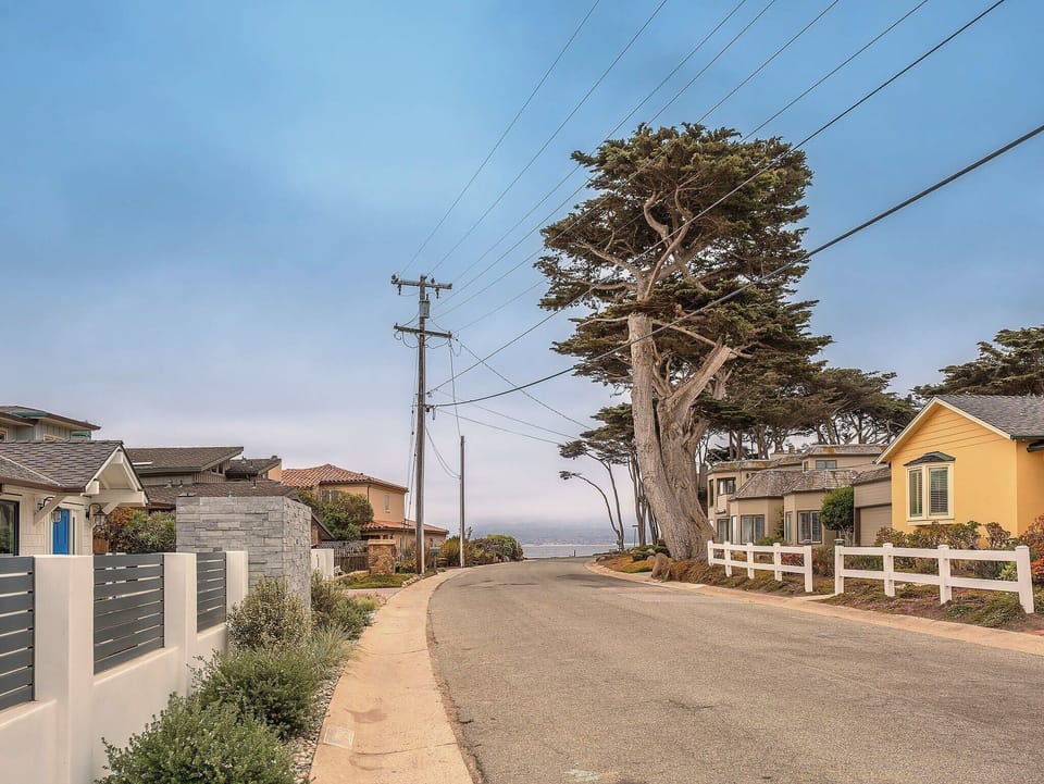 View from the House Down to the Bay