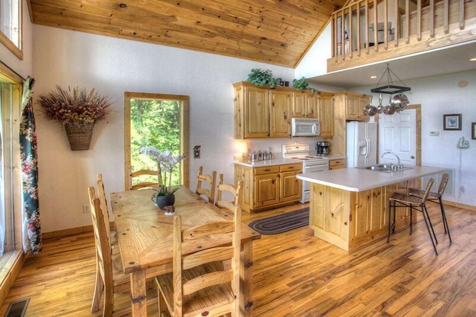View of the kitchen