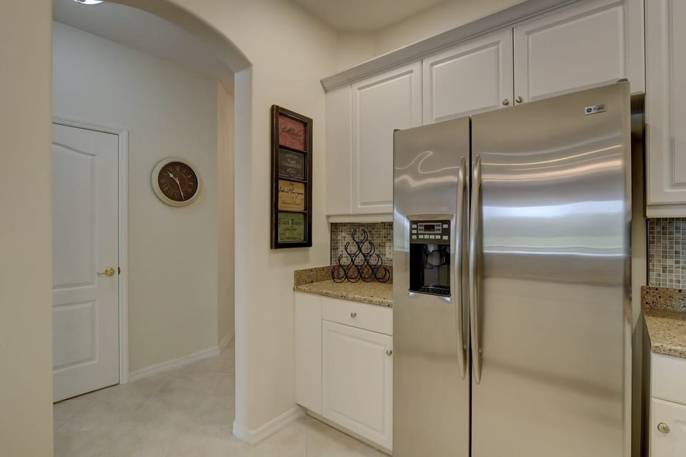 There are Stainless Steel Appliances Throughout the Kitchen
