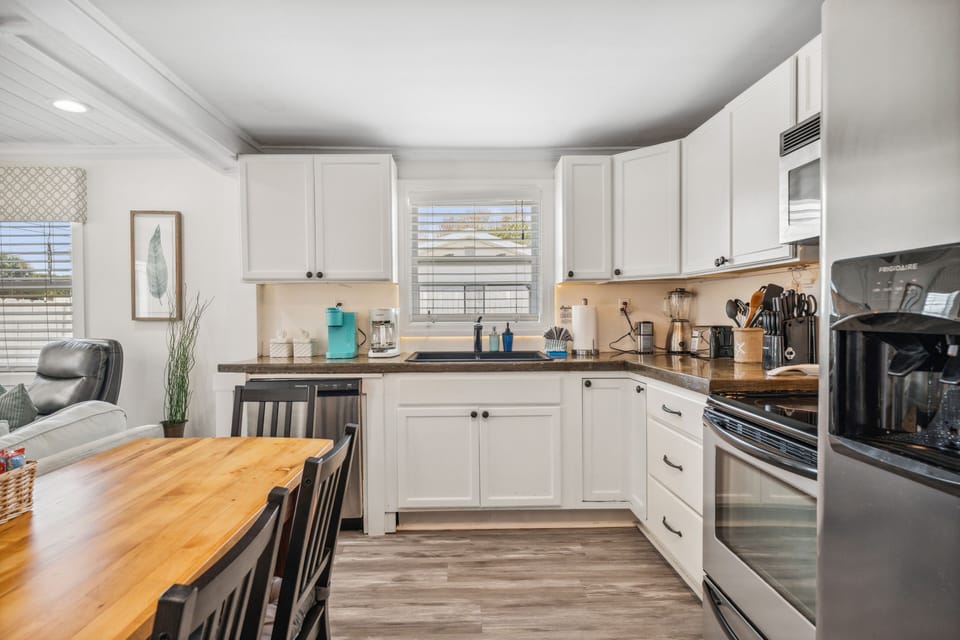 Fully equipped kitchen