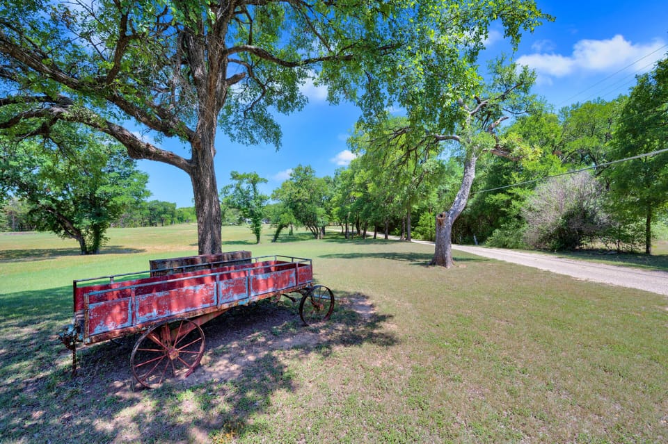 Enjoy the beautiful country homeland acres full of breathtaking trees.