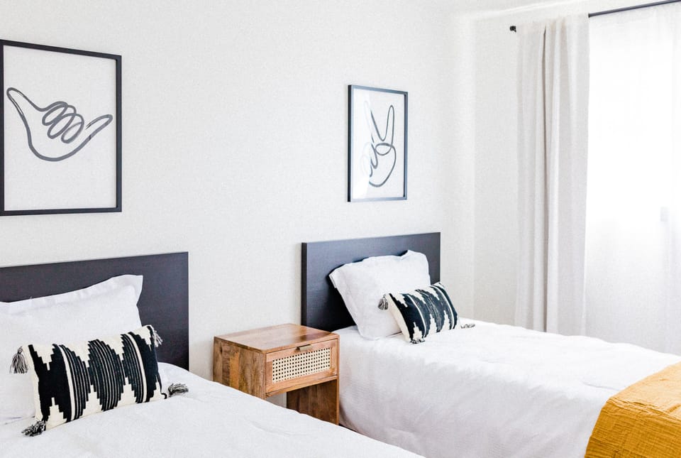 Bedroom 3- 2 twin beds.