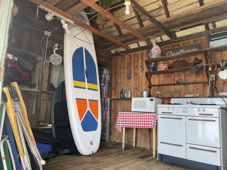 Stand up paddleboard available for your use