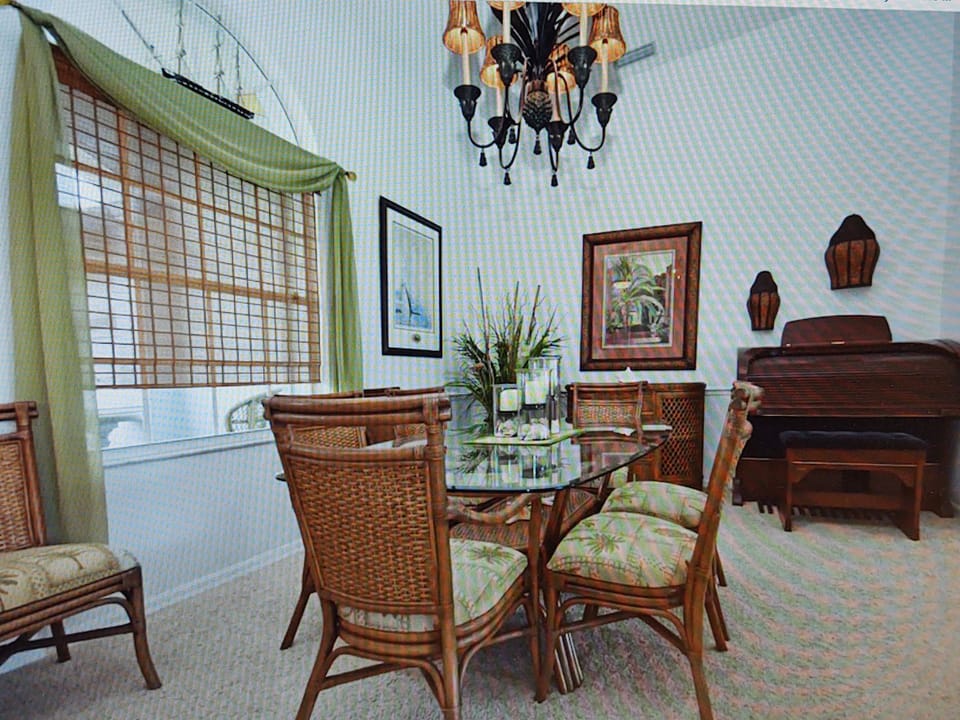 Formal Dining room with Organ