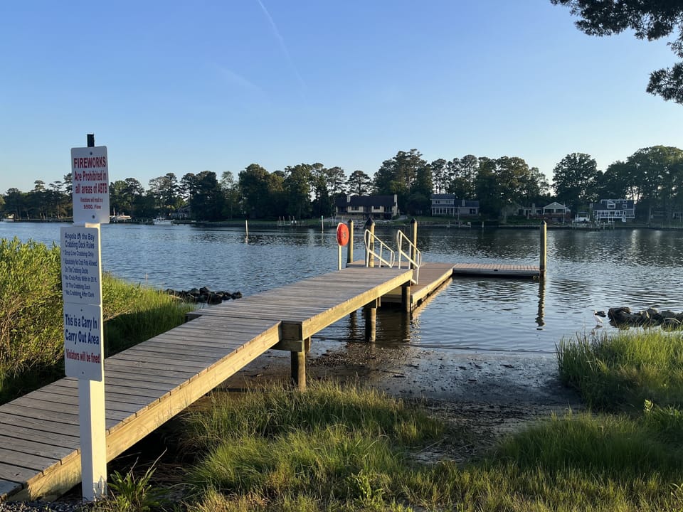 One of Three Fishing and Crabbing Piers