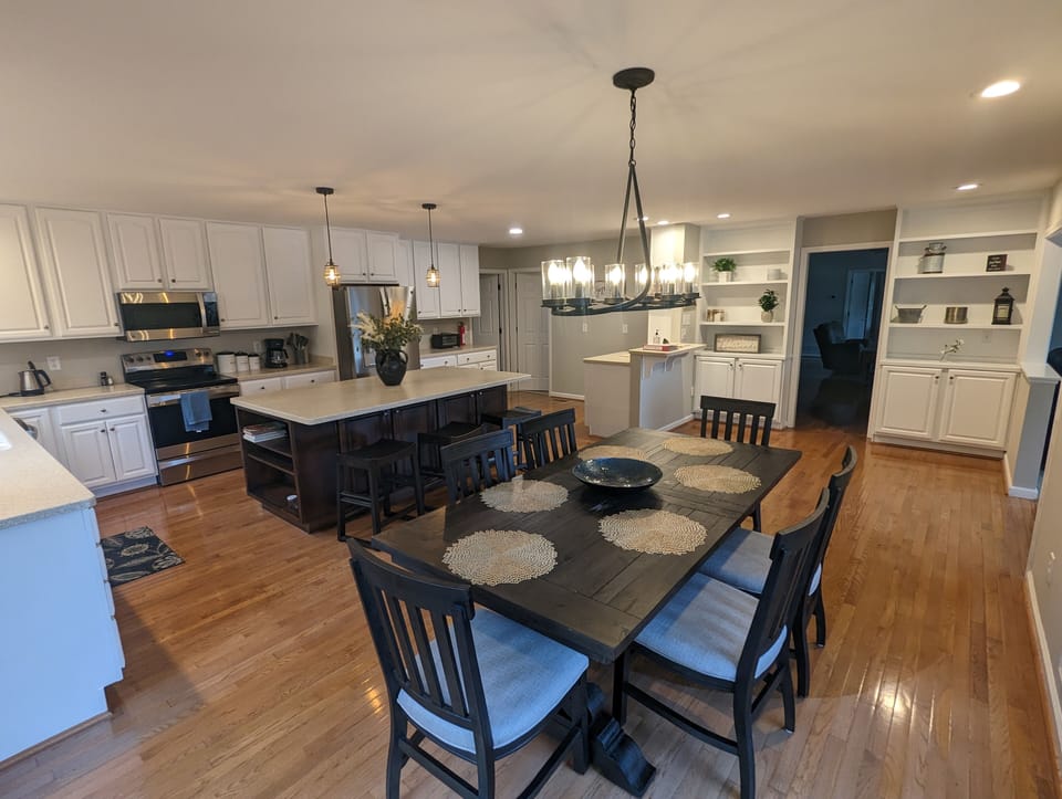 Large kitchen area