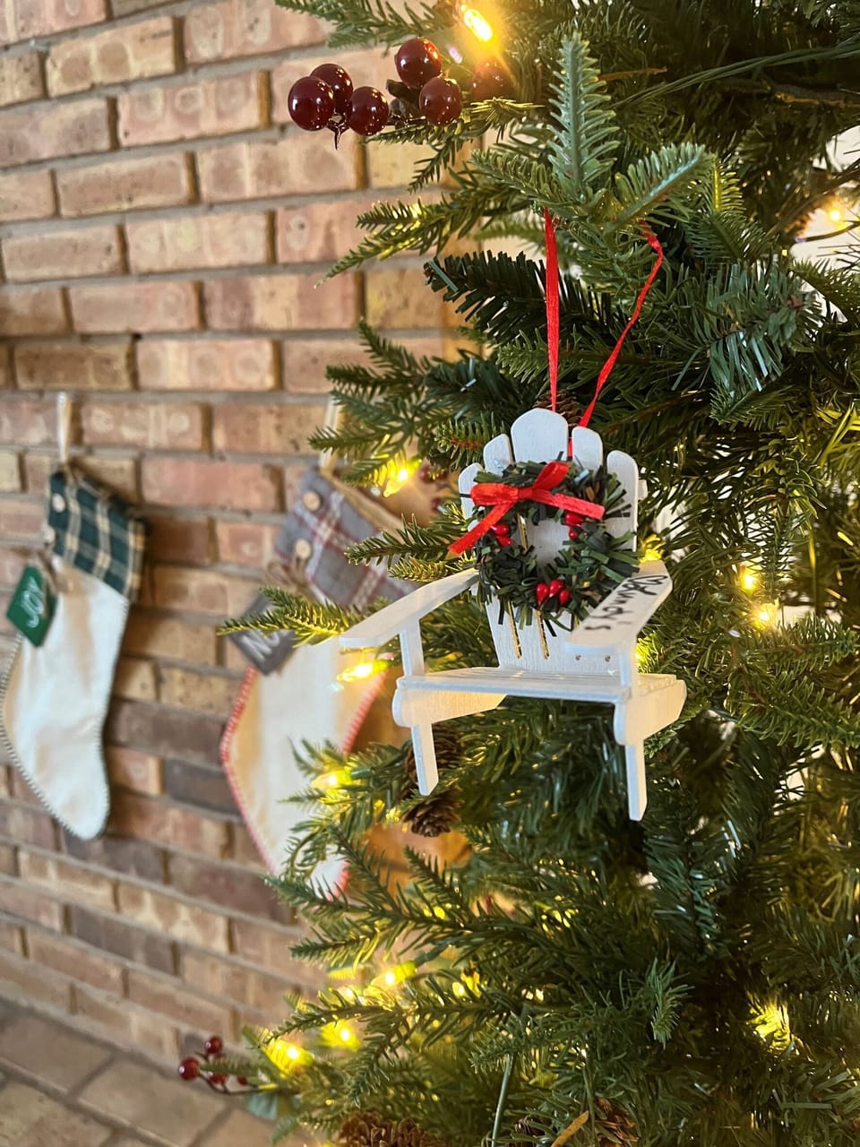 Celebrate Christmas and the holidays with your family at our lake house.  