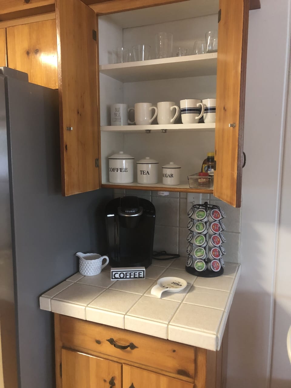 Coffee, tea and hot chocolate bar