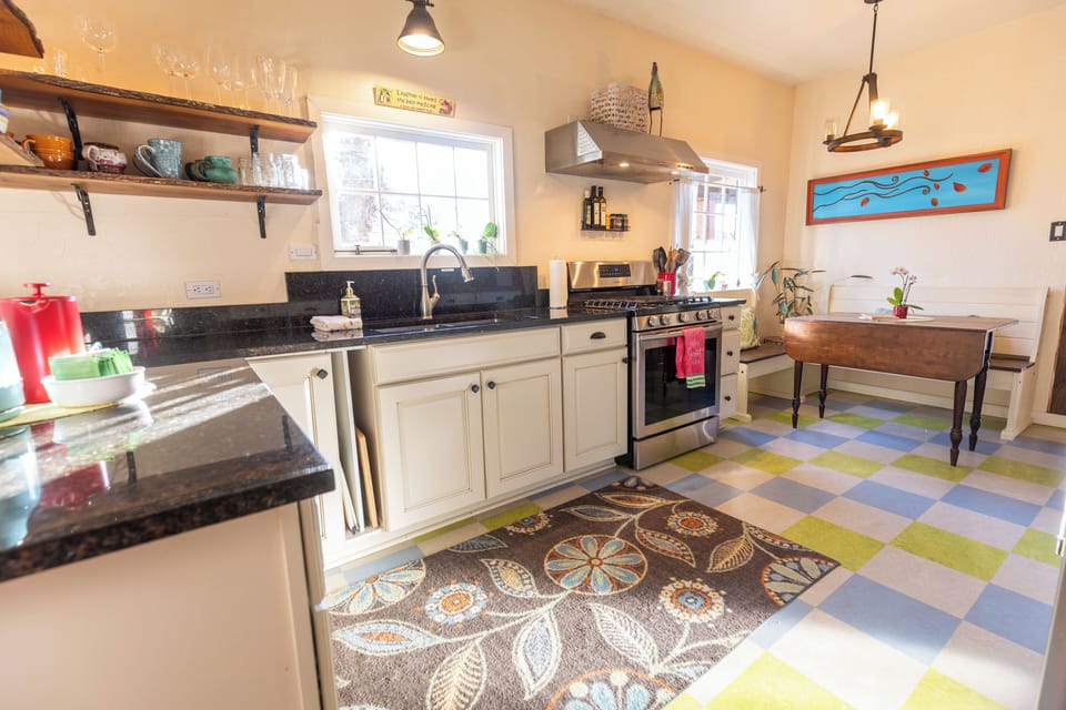 Fully stocked cooks kitchen