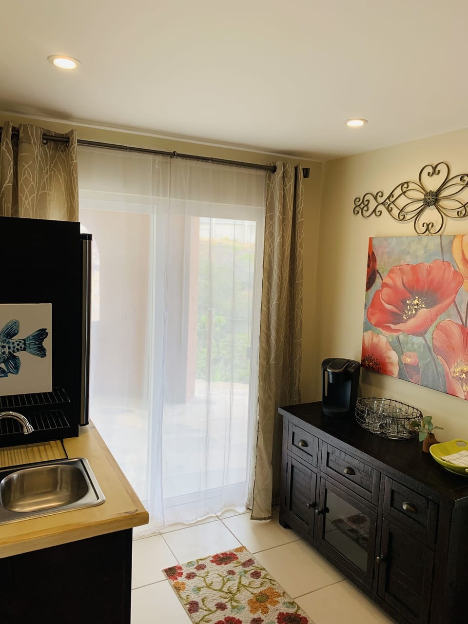 This is your Kitchenette space. 