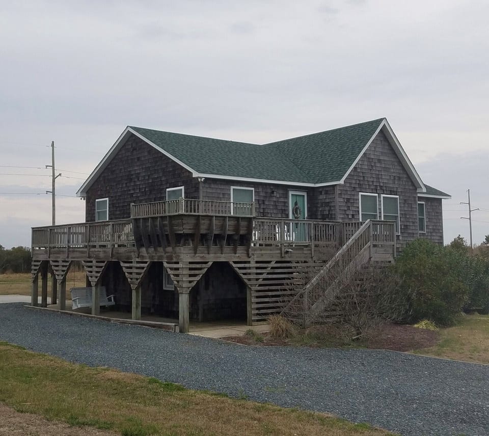 Exterior of cottage