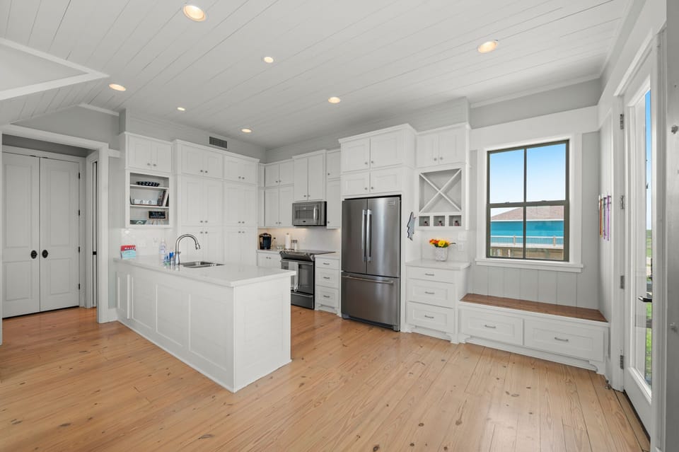 Beautiful open concept kitchen