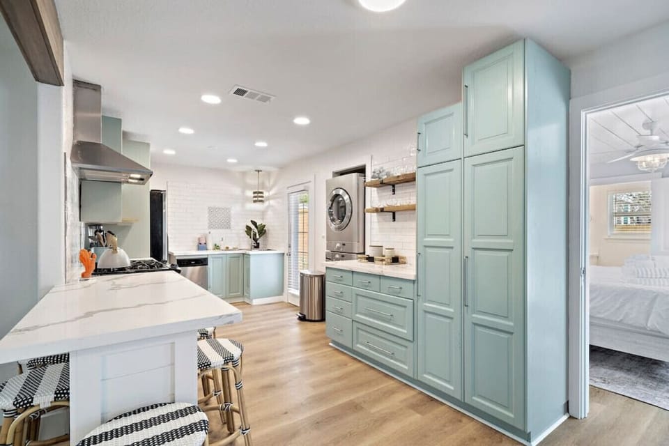 Another angle of the kitchen