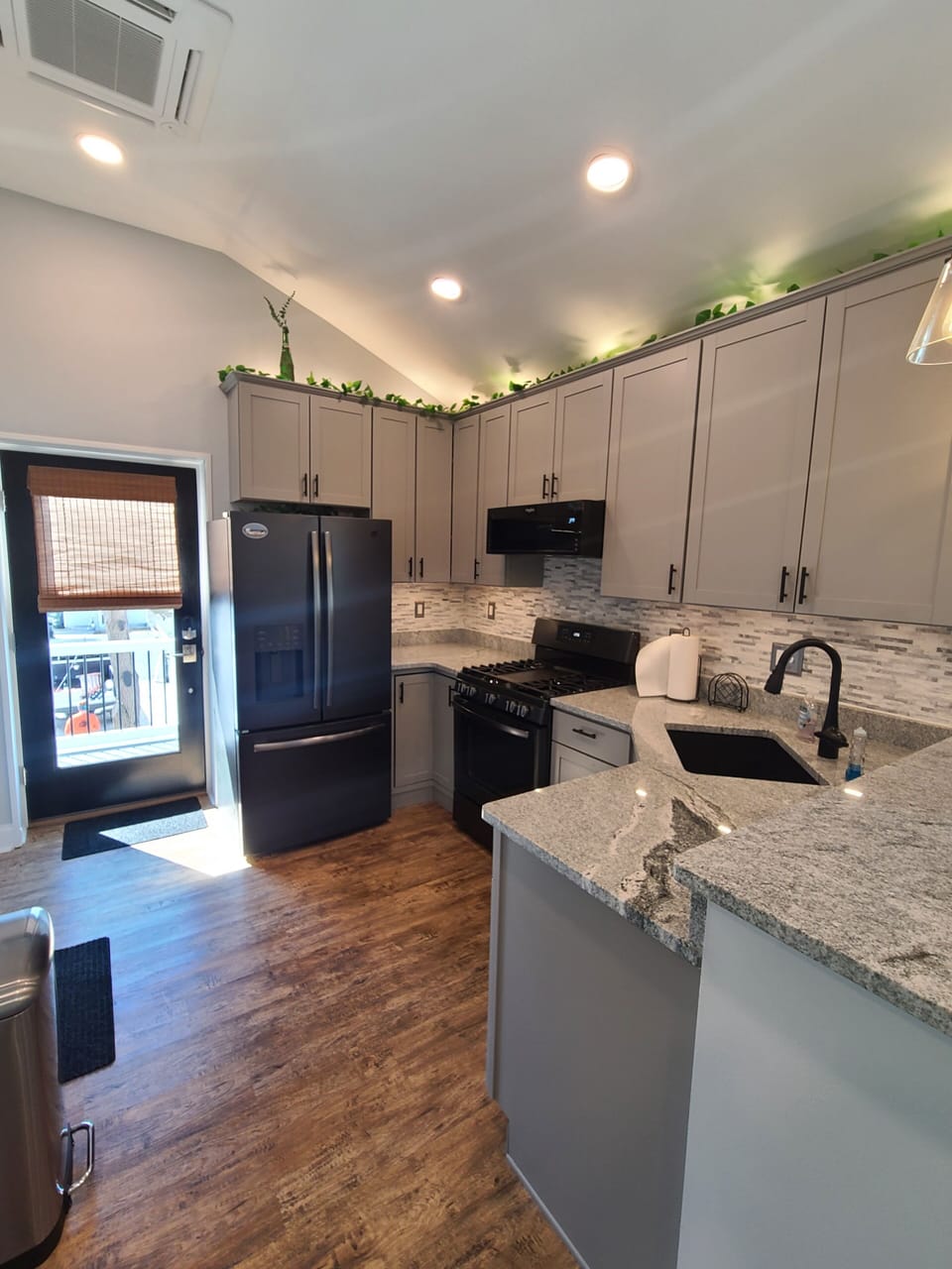 second floor kitchen - low voltage lighting