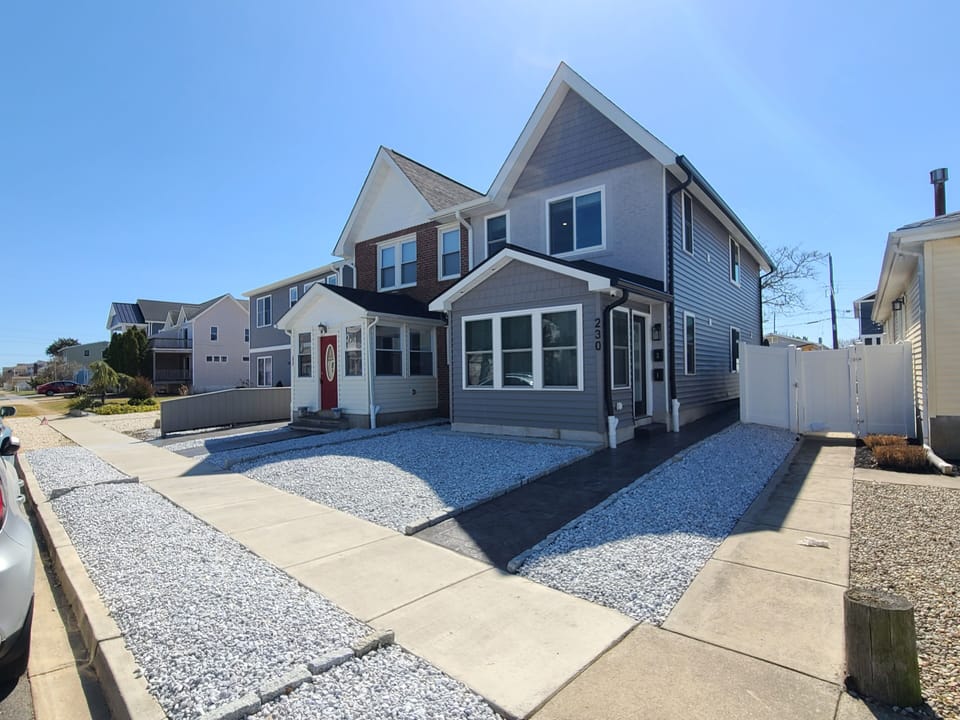 FRONT OF HOUSE - WALK WAY TO REAR- 