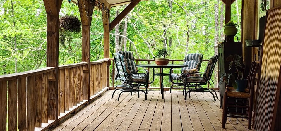 If you love quality porch time, you'll love our cabin.