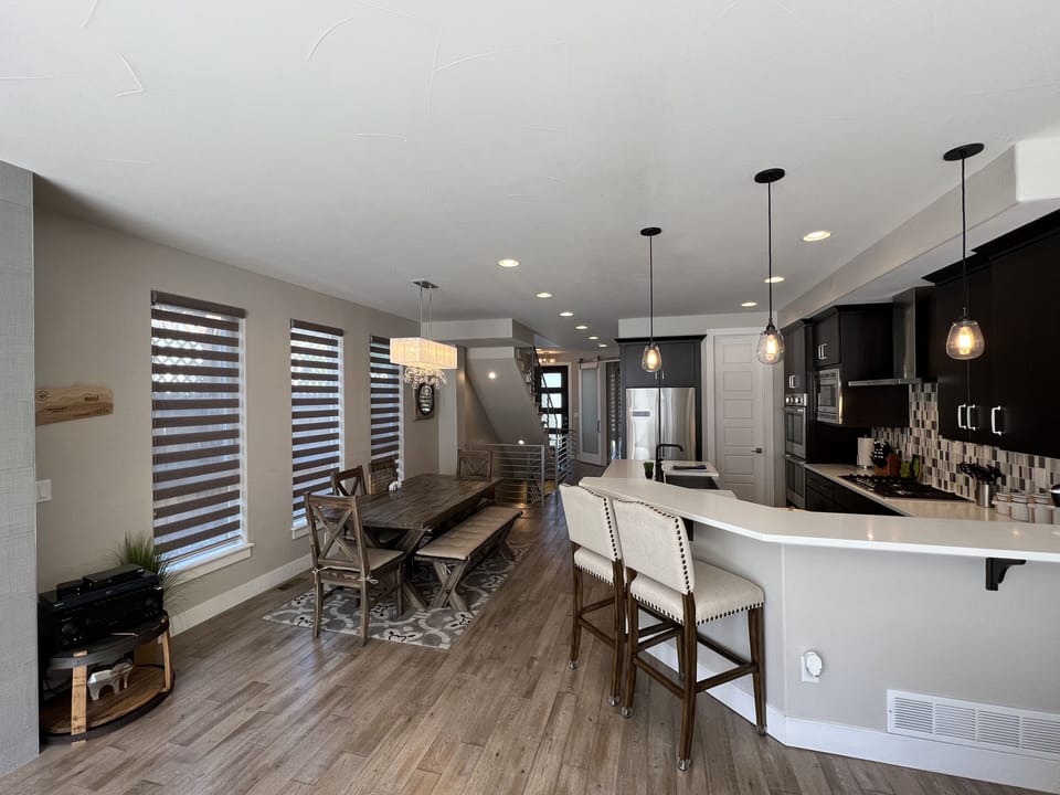 Main living space (kitchen/dining)