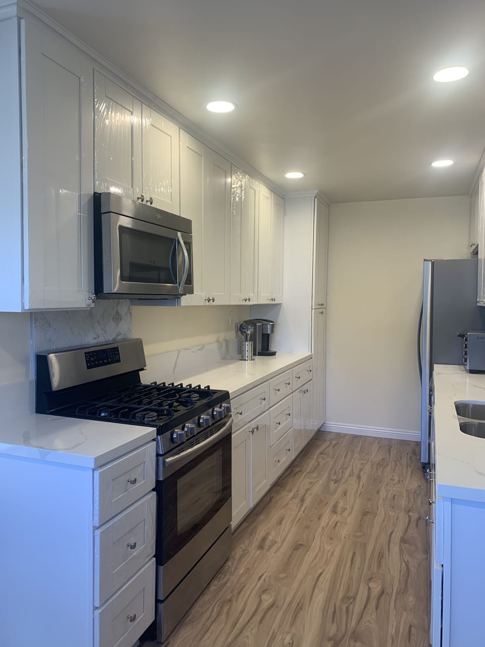Kitchen with fully stocked