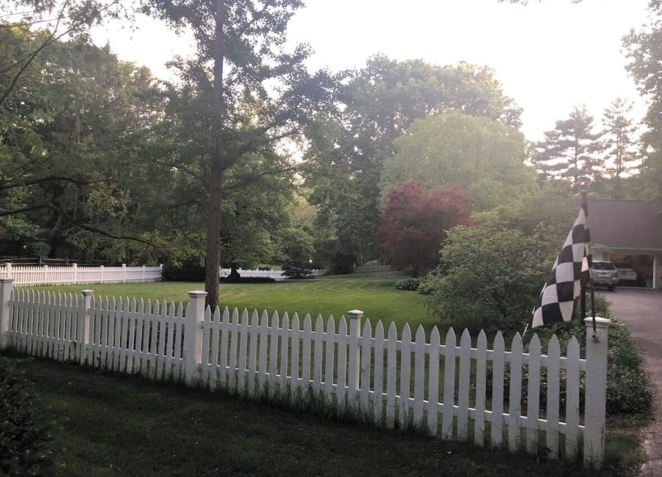 Overcast day in May, Indy 500 Race Month.