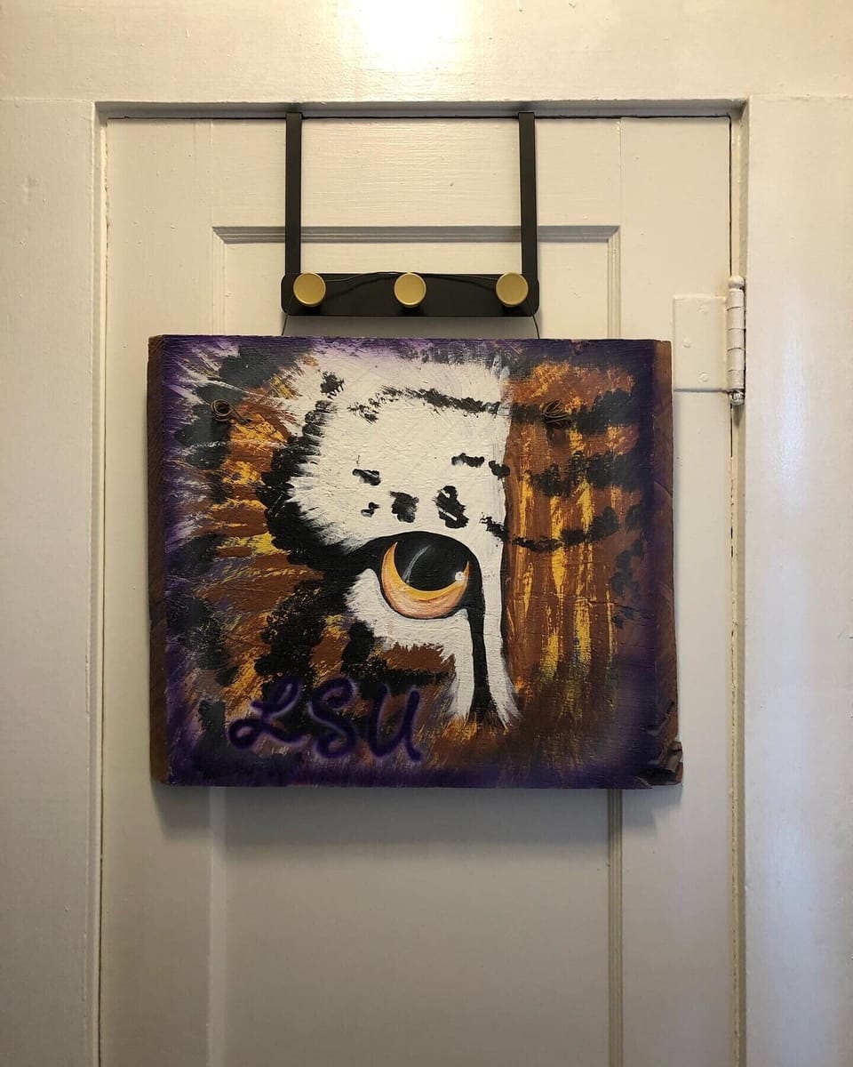 Wooden Eyes of the Tiger original