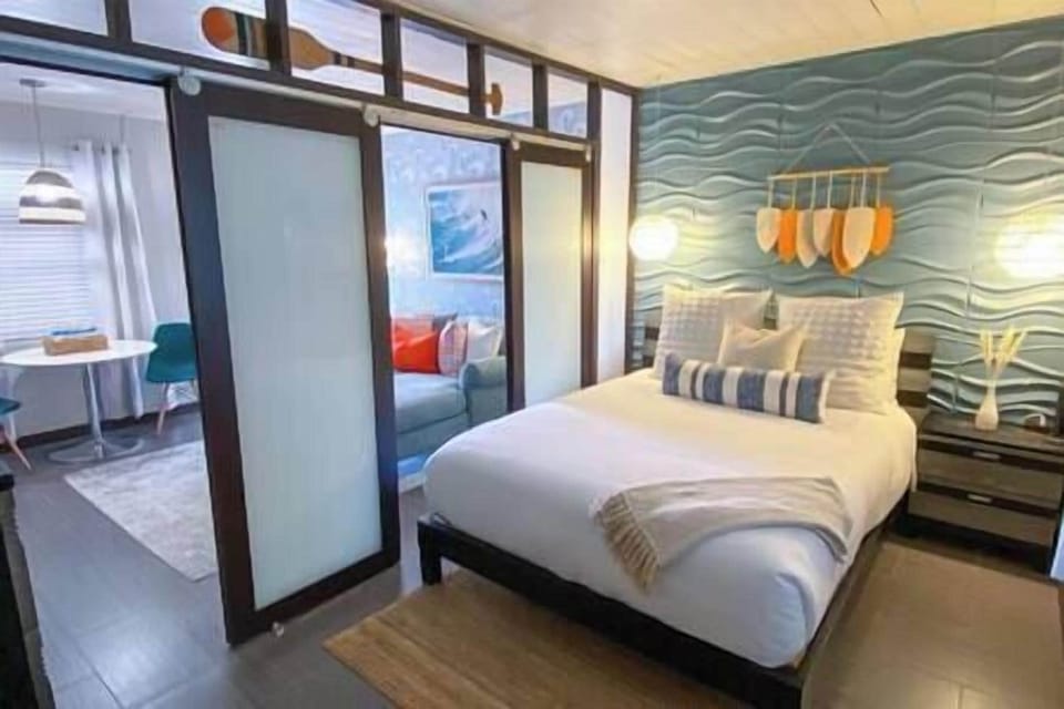 Sleeping area to enjoy resting