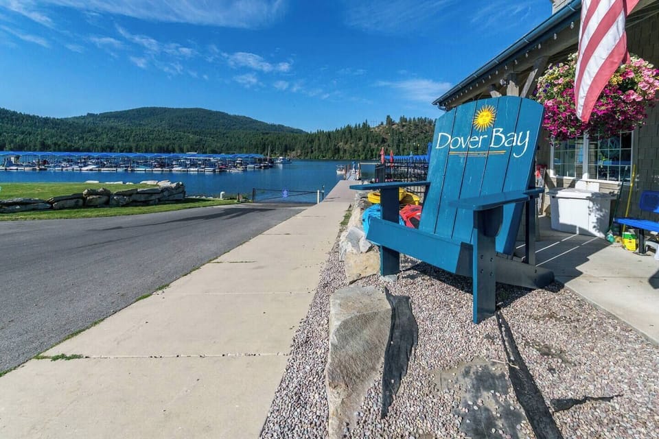 Dover Bay Summer - Take a photo with the Big Blue Chair.