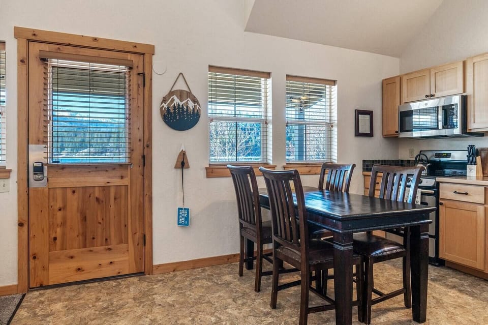 Larger Dining Area.