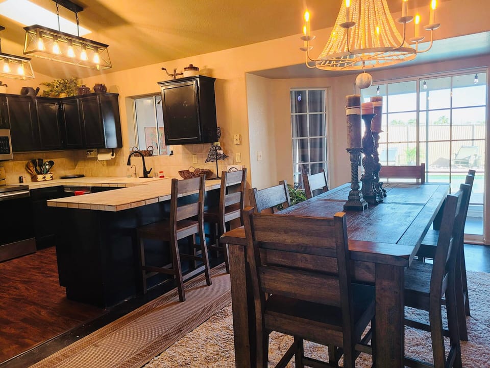 Dinning area.