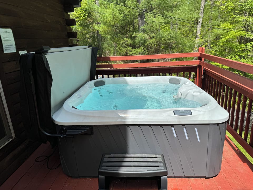 New jacuzzi, purchased 2024
