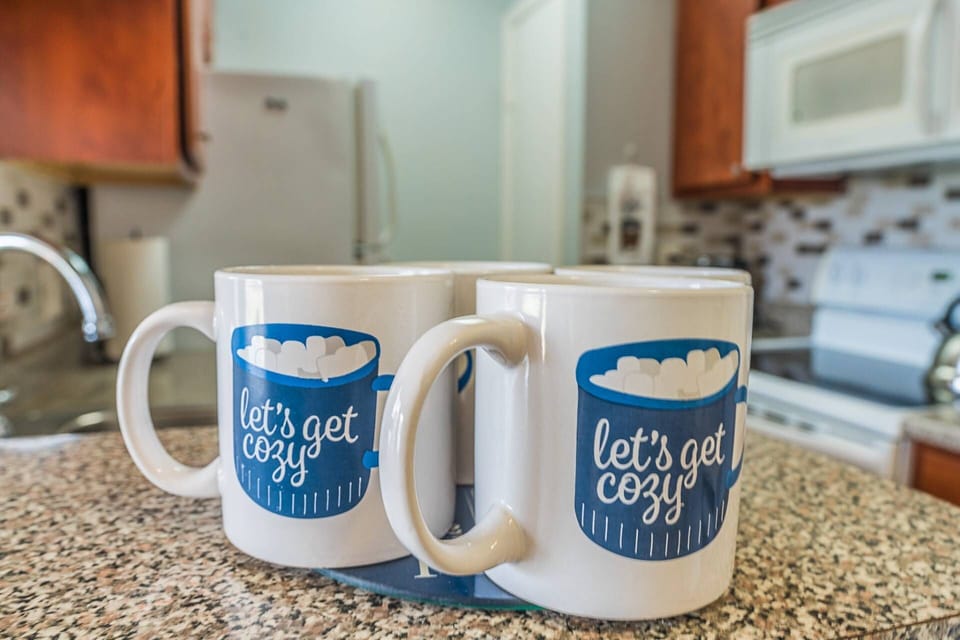 Get cozy with a hot coffee!
