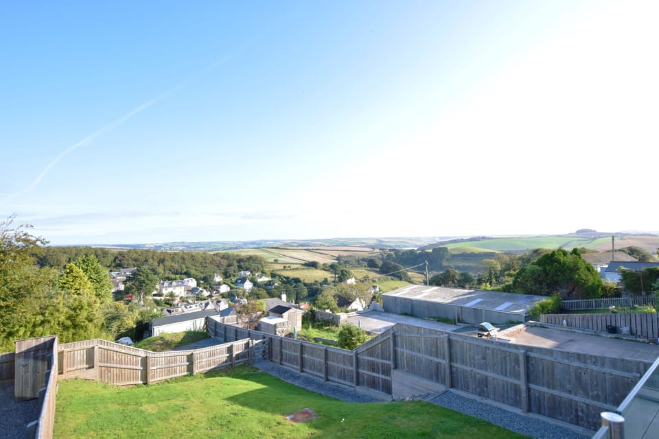 The beautiful view over Salcombe Estuary, an area of outstanding beauty  