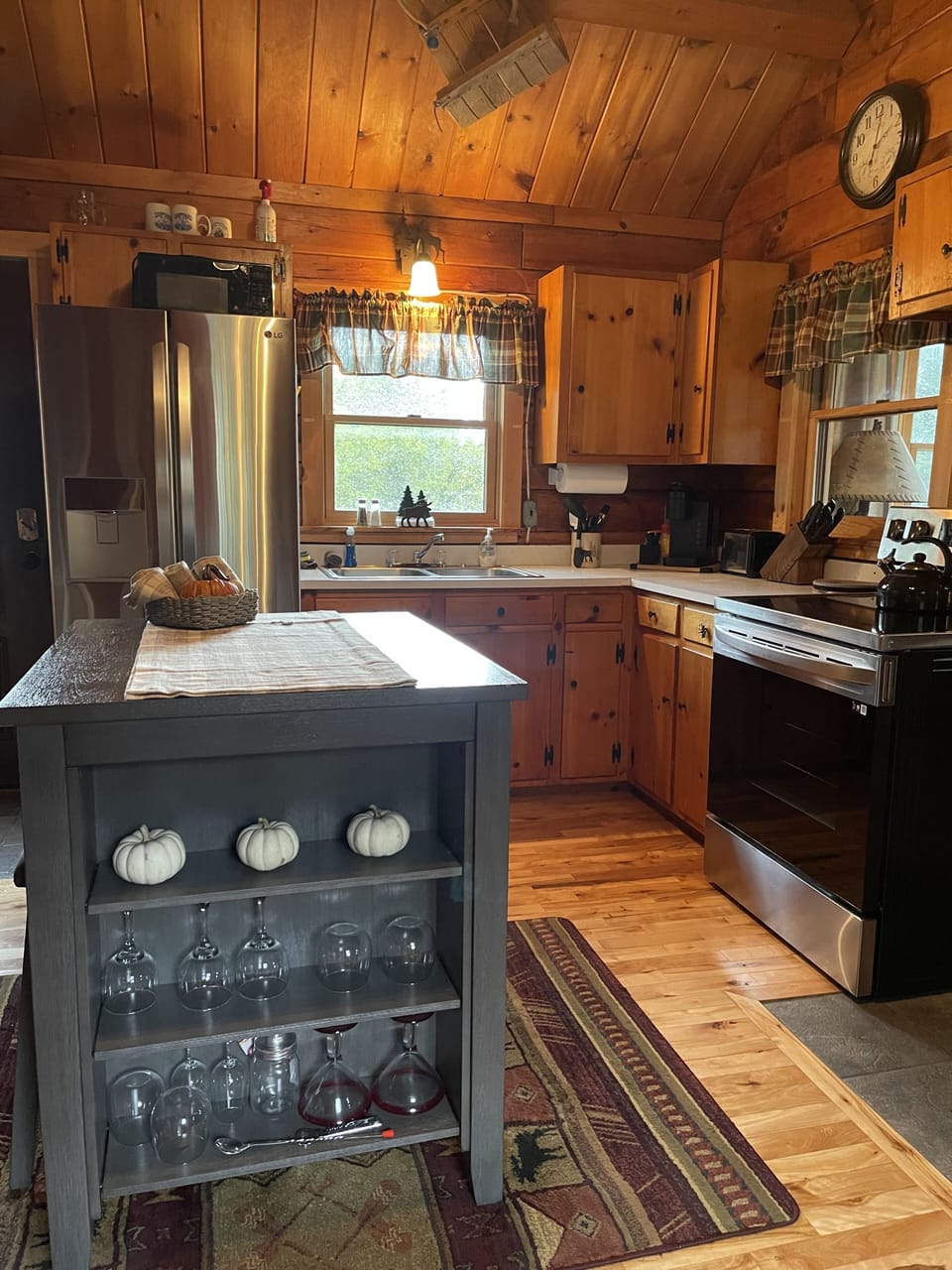 Kitchen with new appliances