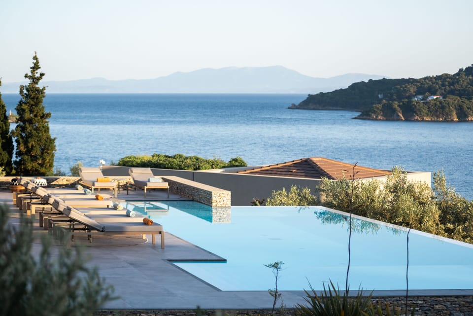 Pool Side With Sea View