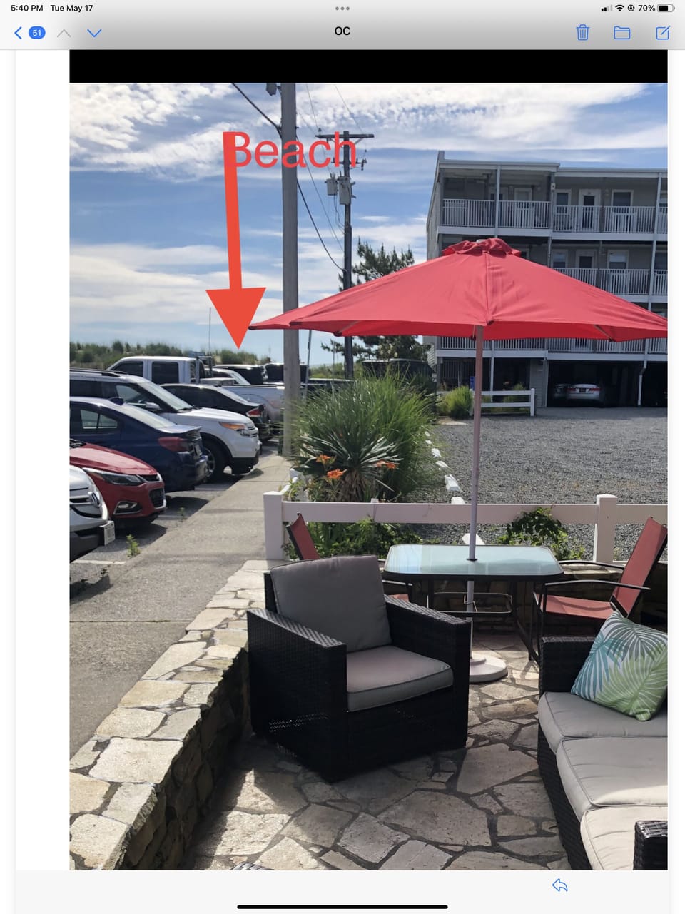 Terrace/patio