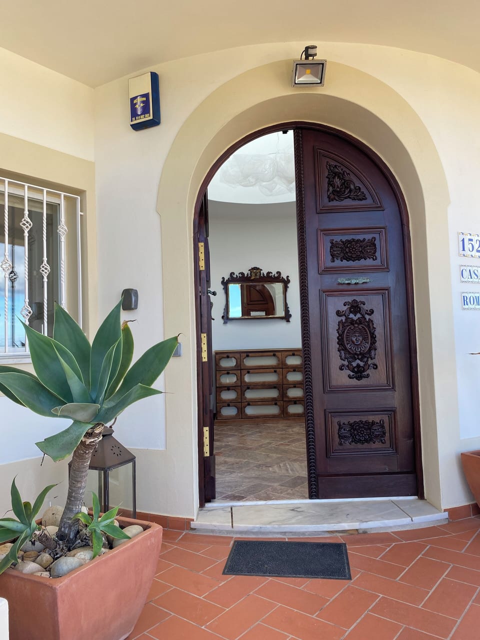 front door
