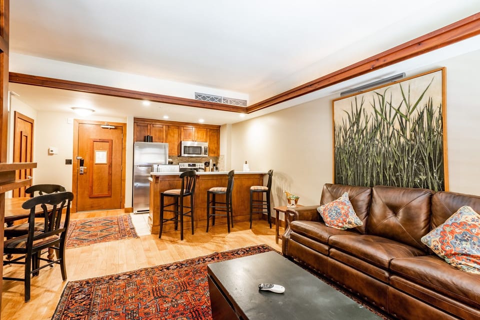 Living Area with Sleeper Sofa