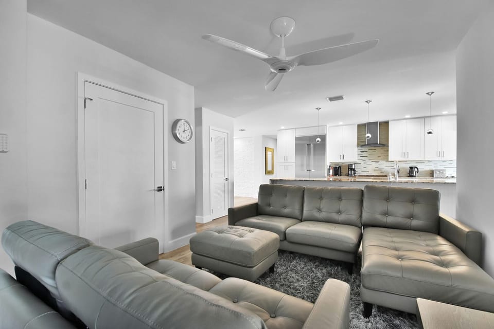Large sofa for all the family with Tv