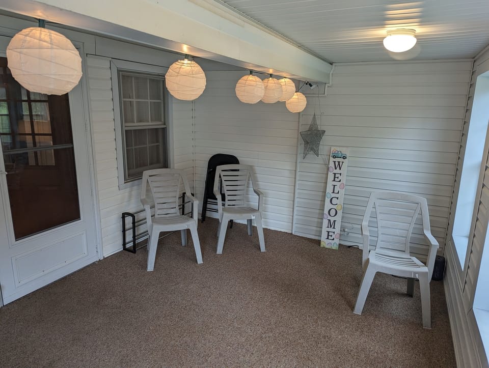 Enclosed porch