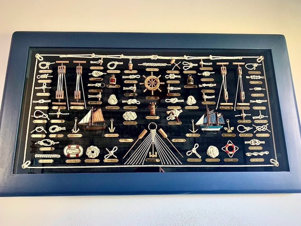 The Nautical Upper Level - Entry Room Wall Art