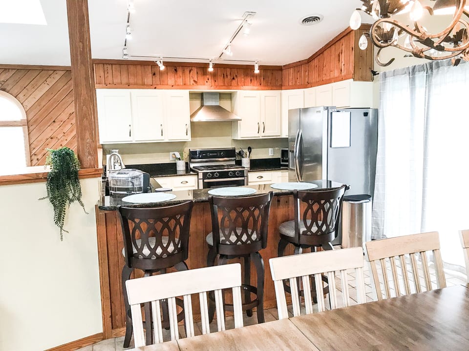 Upper level kitchen