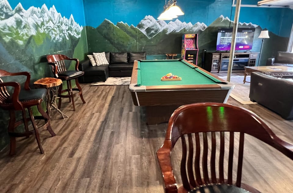 Basement Entertainment Center