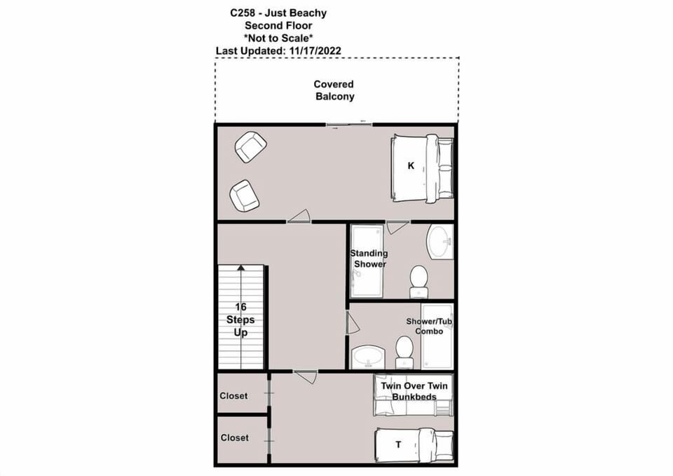 C258 Just Beachy Second Floor