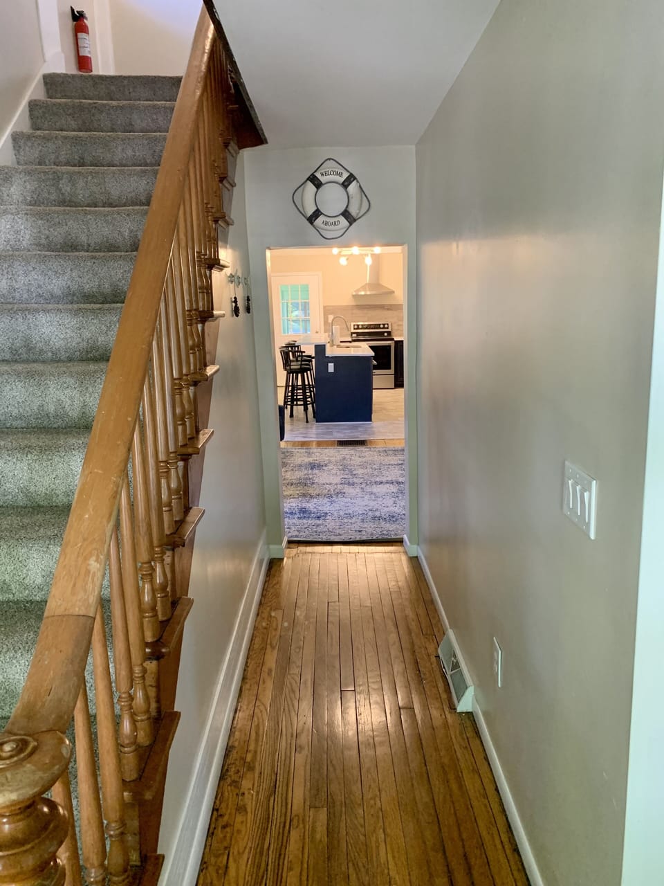 Main Floor Hallway/Front Entrance