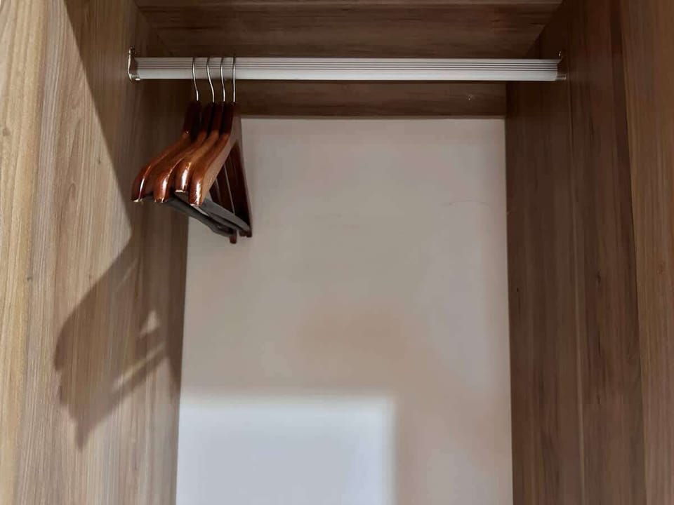 Bedroom closet and wardrobe
